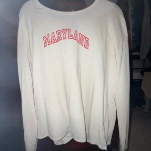 Maryland Cream Long Sleeve Shirt